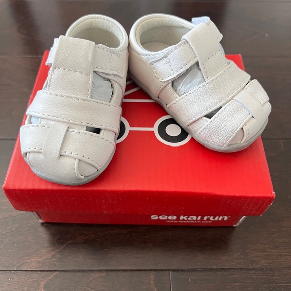 See Kai Run Brook III Sandal White Size 3M - New in box - Picture 6 of 6